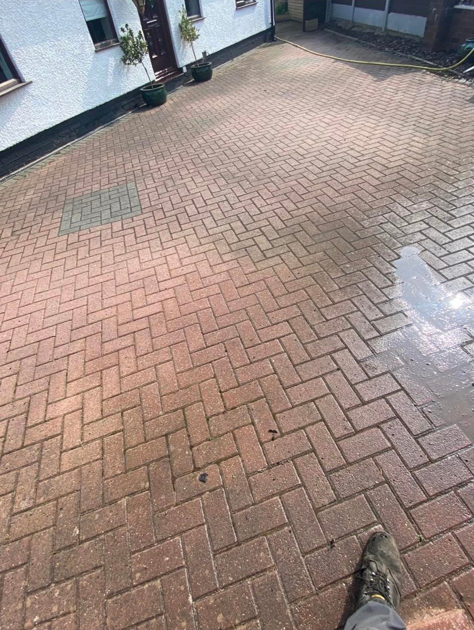pressure washing